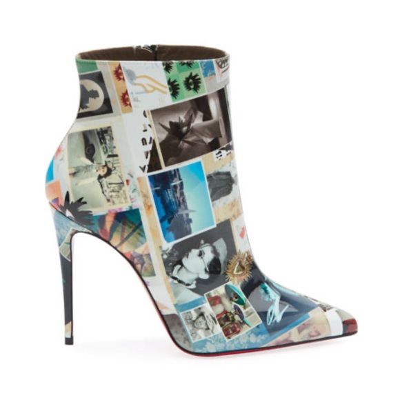 Christian Louboutin So Kate Collage Patent Booties - Picture 2 of 11